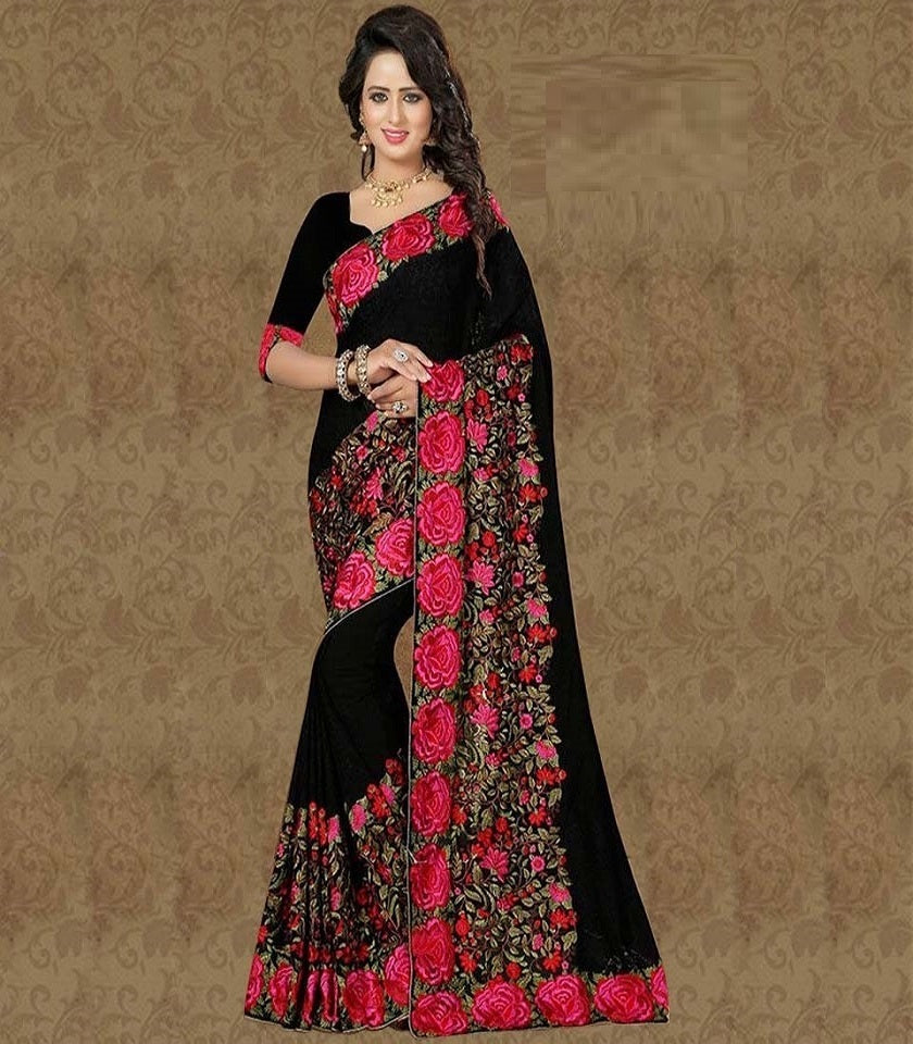 Exclusive Georgette Saree. SKU-US5504