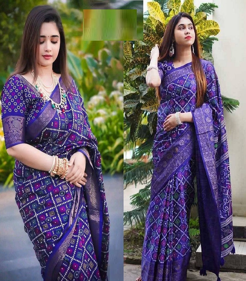 Exclusive Cotton Half Silk Saree. SKU-MH357