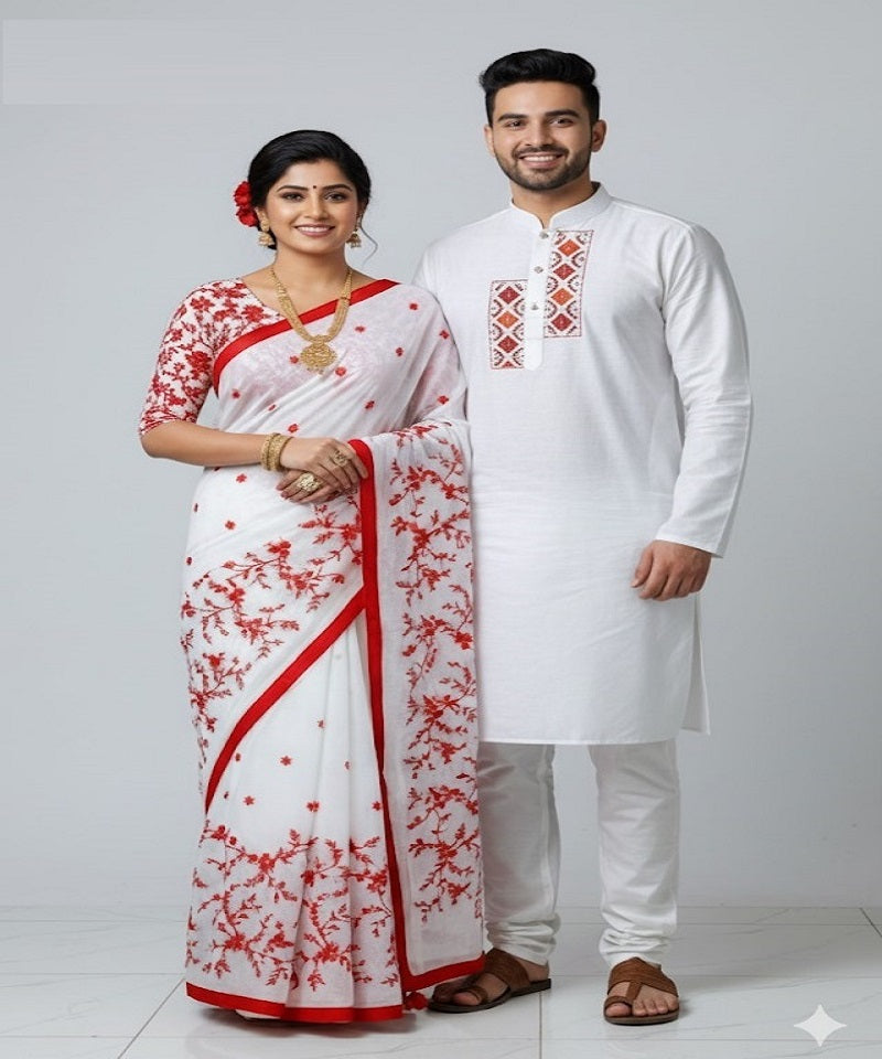 Saree Panjabi Capule Set.SKU-MK444