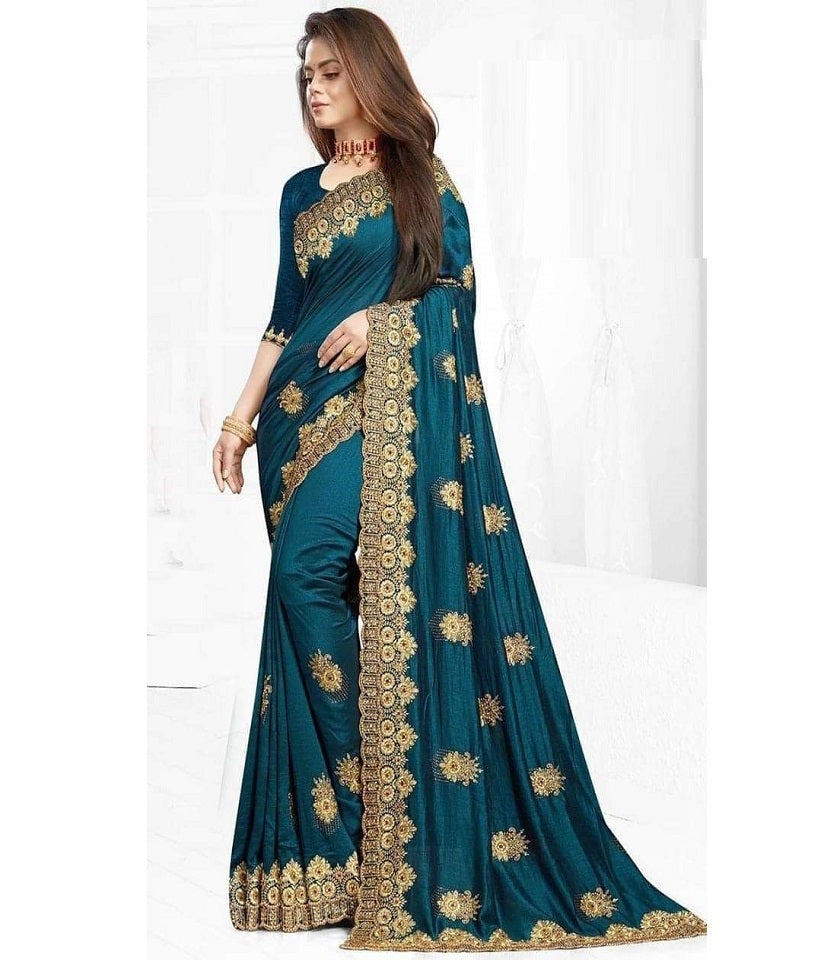 Exclusive Georgette Saree. SKU-US7076