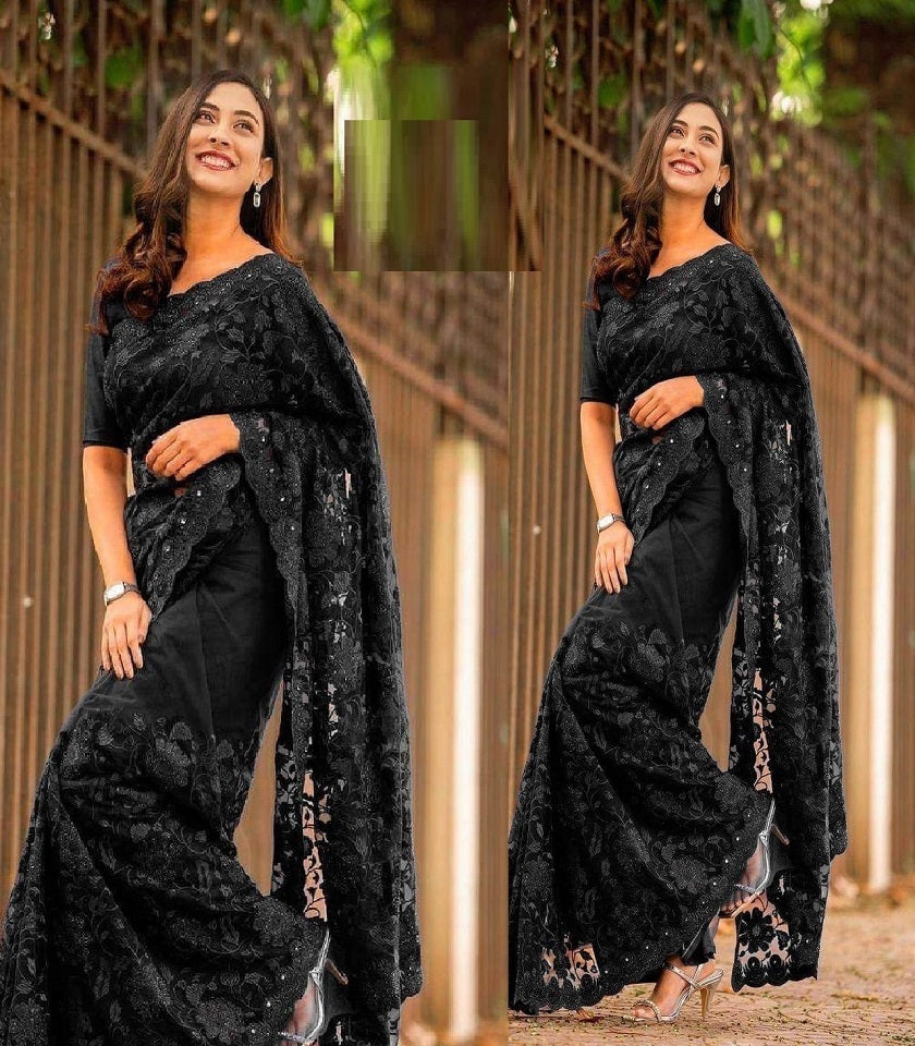 Exclusive Georgette Saree. SKU-US7093