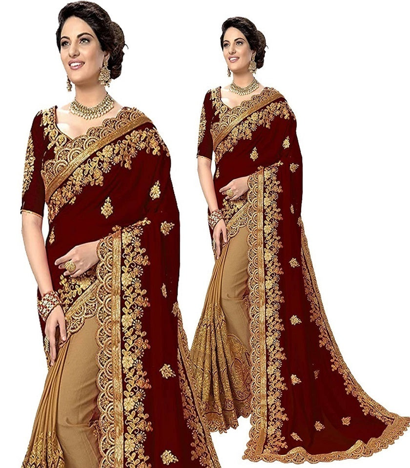 Exclusive Georgette Saree. SKU-US7139
