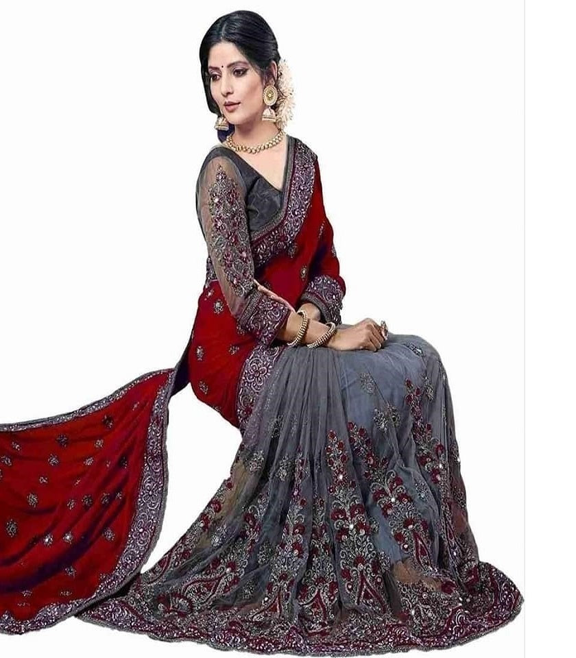 Exclusive Georgette Saree. SKU-US7140