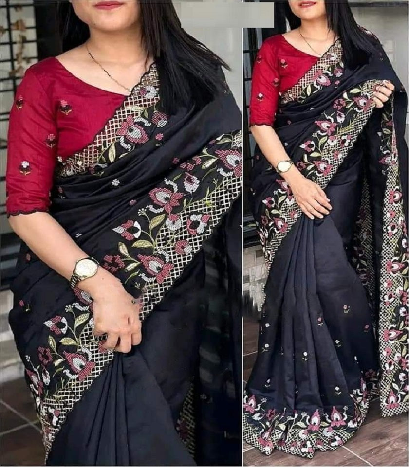 Exclusive Georgette Saree. SKU-US7180