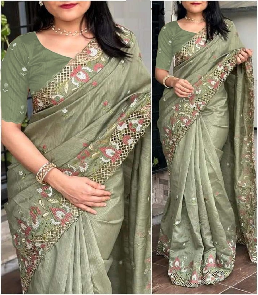 Exclusive Georgette Saree. SKU-US7181
