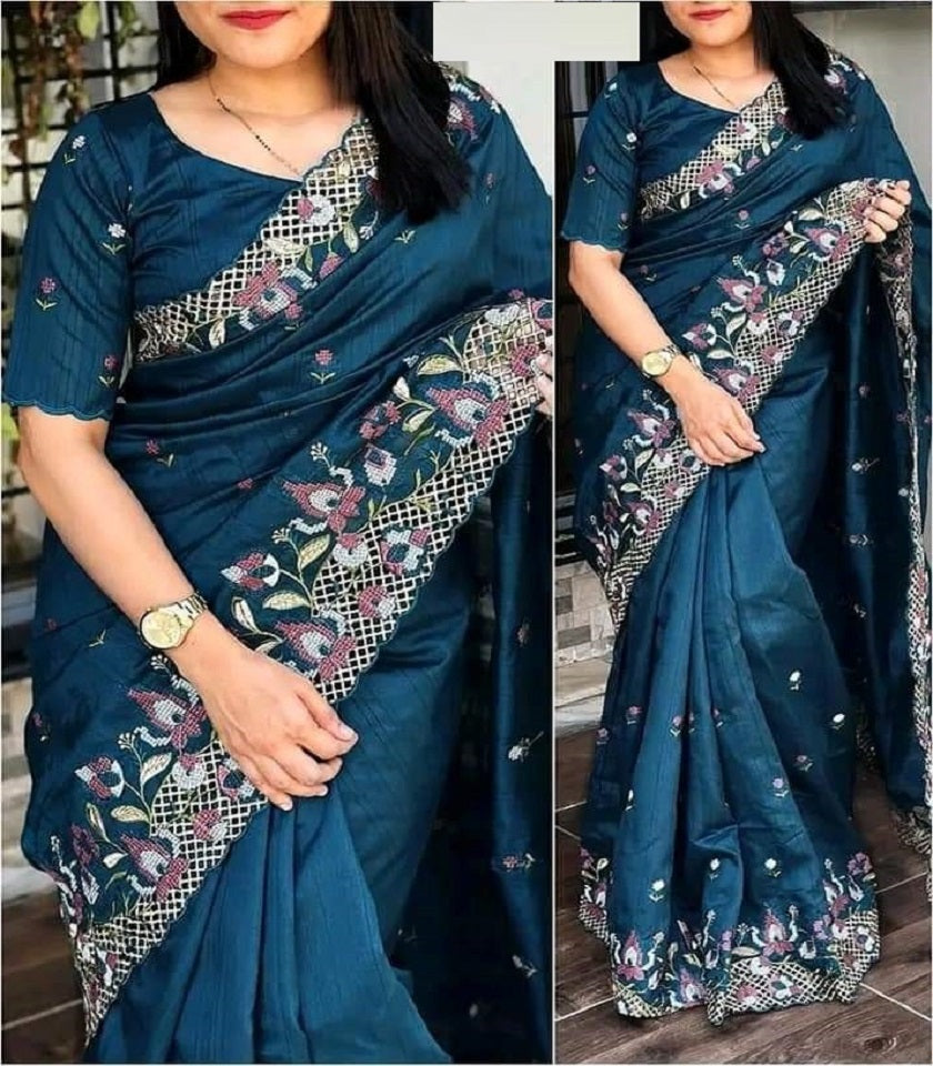 Exclusive Georgette Saree. SKU-US7183